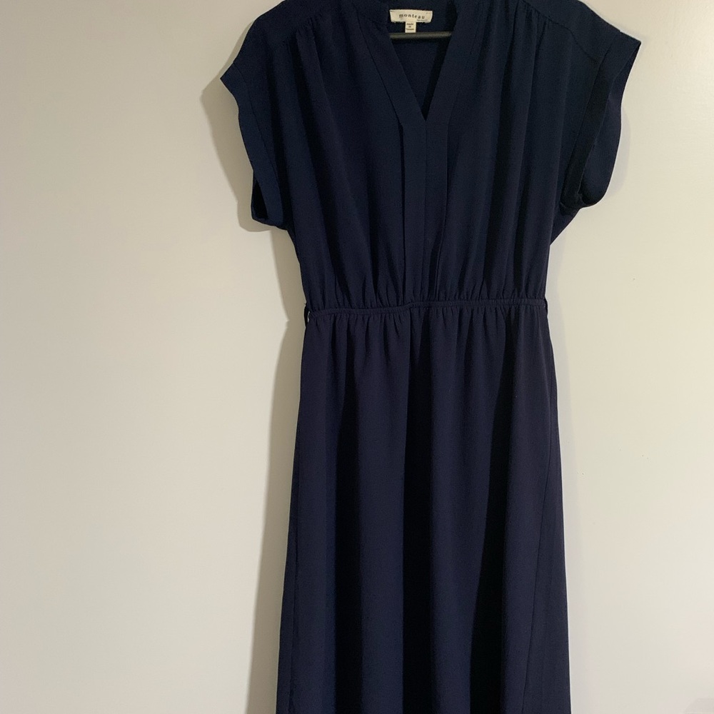 Navy blue dress